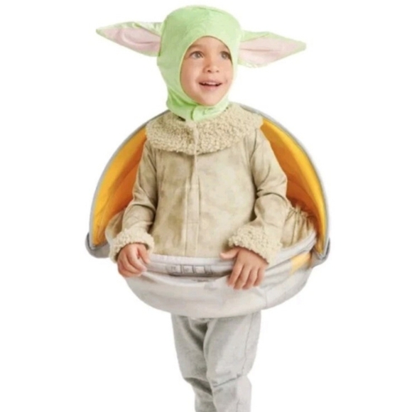 Disney Store Star Wars The Mandalorian Grogu Baby Yoda Toddler Costume - Picture 1 of 9